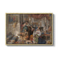 Roman Pilgrims, 1854 - Floater Framed Canvas Print