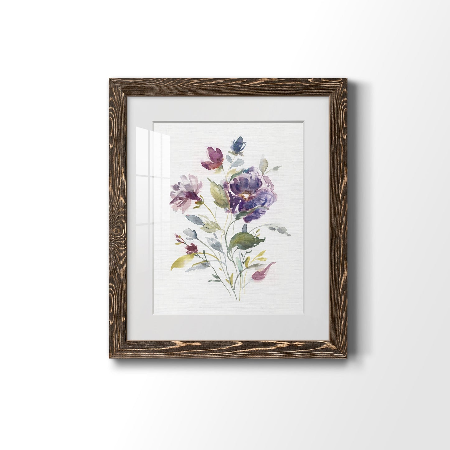 Color Variety I - Barnwood Framed Art Print