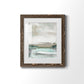 Summer Teal I - Barnwood Framed Art Print