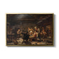 The Return of the Bear Hunter, 1856 - Floater Framed Canvas Print