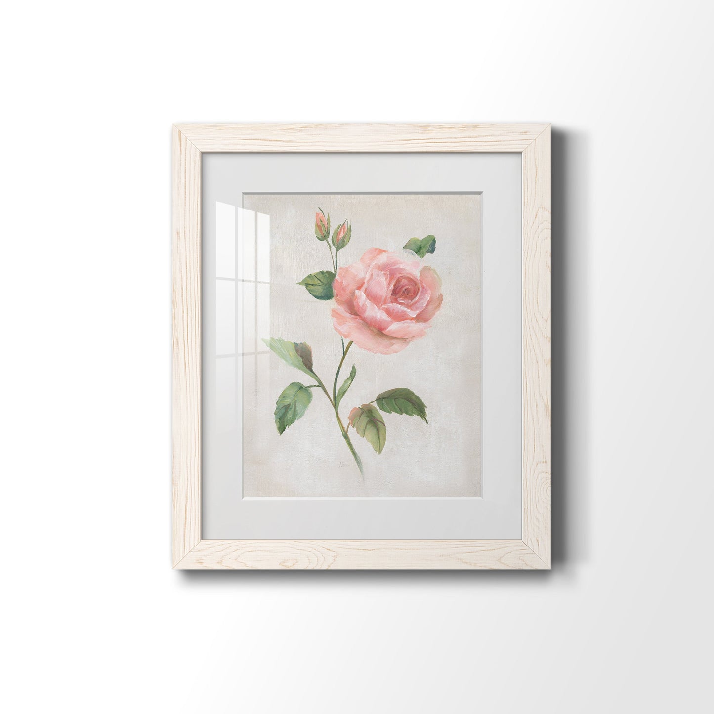 Grandiflora I - Premium Framed Print - Distressed Barnwood Frame - Ready to Hang