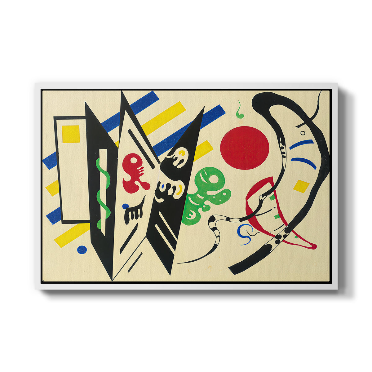 Reciprocity (Réciproque), 1935 - Floater Framed Canvas Print
