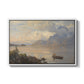 Traunsee, 1871 - Floater Framed Canvas Print