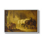 Heath Ewe and Lambs, 1810 - Floater Framed Canvas Print