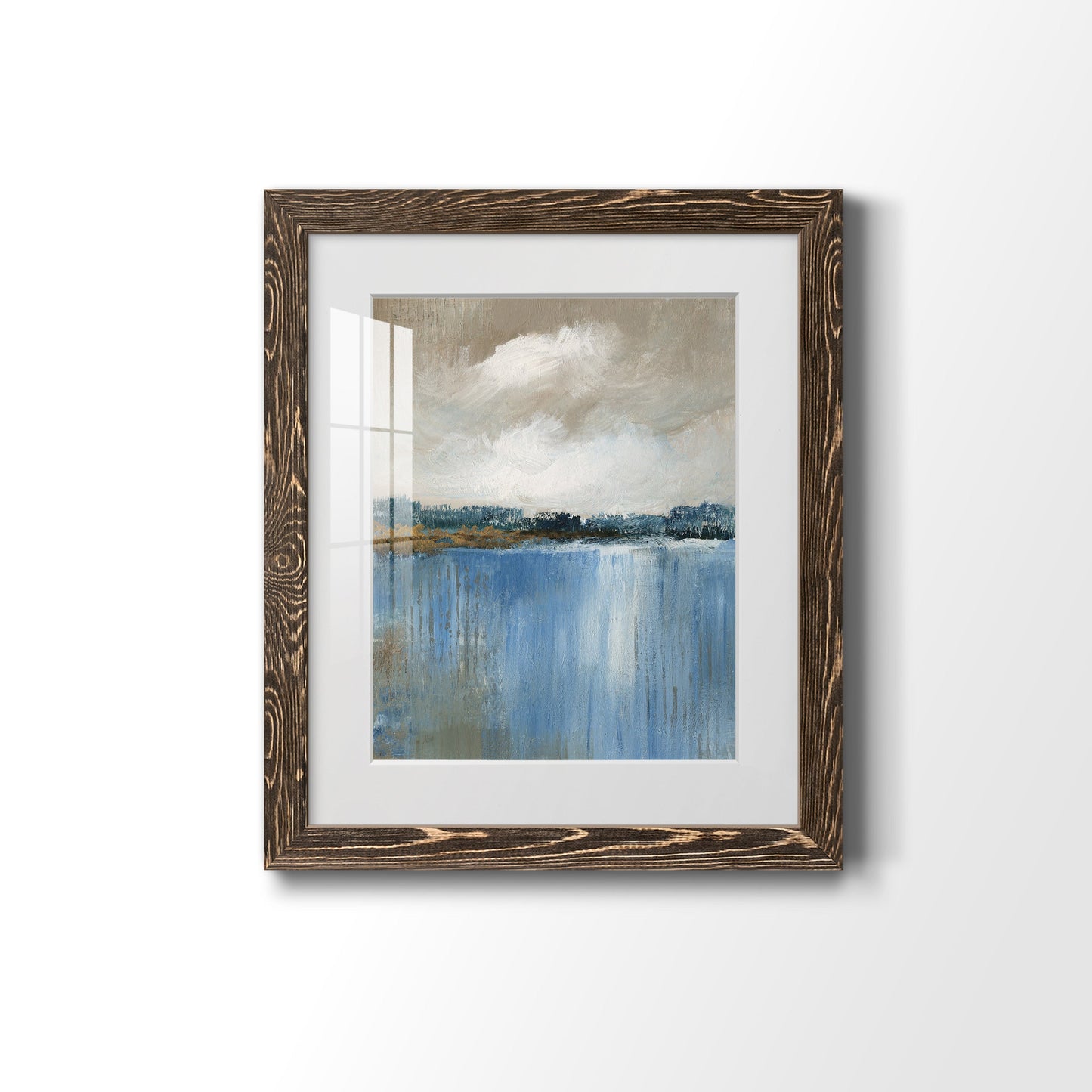 Wind and Water - Premium Framed Print - Distressed Barnwood Frame - Ready to Hang