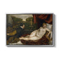 Venus with an Organist and a Dog, c. 1550 - Floater Framed Canvas Print