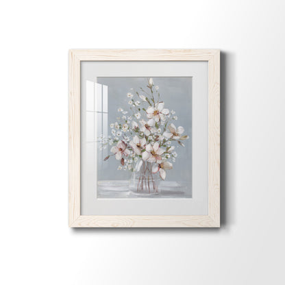 Magnolia Romance - Premium Framed Print - Distressed Barnwood Frame - Ready to Hang