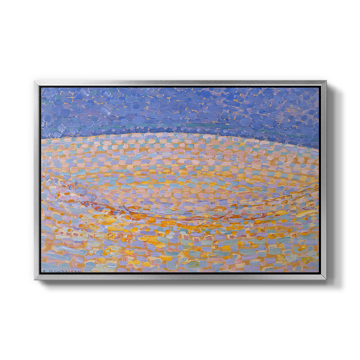 Dune III, 1909 - Floater Framed Canvas Print