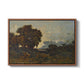 Sunset on the Allier (Soleil couchant sur l'Allier), 1904 - Floater Framed Canvas Print