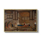 A Lady Receiving Visitors (The Reception), 1873 - Floater Framed Canvas Print