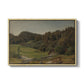 Landscape at Ljan, 1858 - Floater Framed Canvas Print