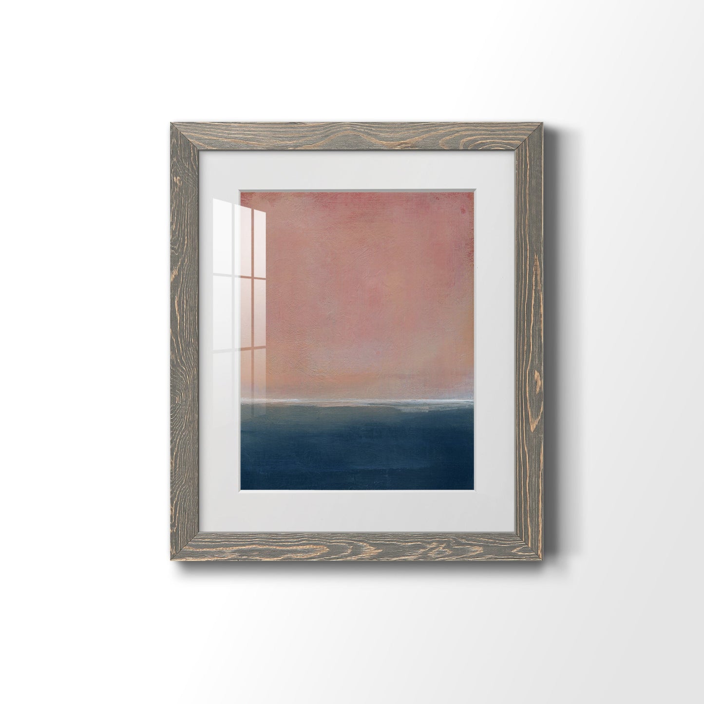 Sunset - Premium Framed Print - Distressed Barnwood Frame - Ready to Hang