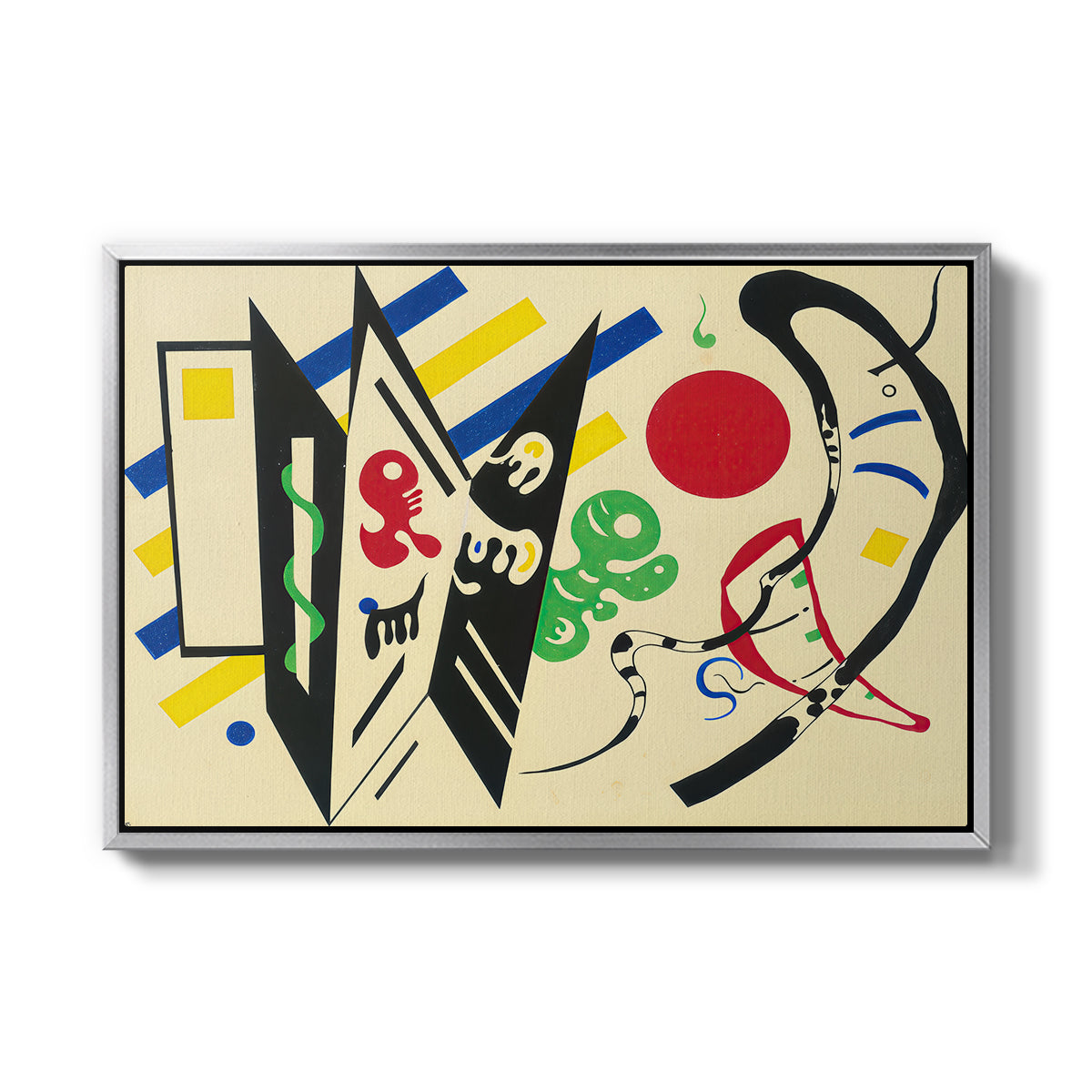 Reciprocity (Réciproque), 1935 - Floater Framed Canvas Print
