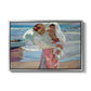 After Bathing, 1915 - Floater Framed Canvas Print