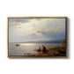 On the Banks of the Chiemsee, 1871 - Floater Framed Canvas Print