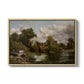 The White Horse, 1819 - Floater Framed Canvas Print