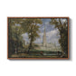 Salisbury Cathedral from the Bishop's Grounds, c. 1825 - Floater Framed Canvas Print