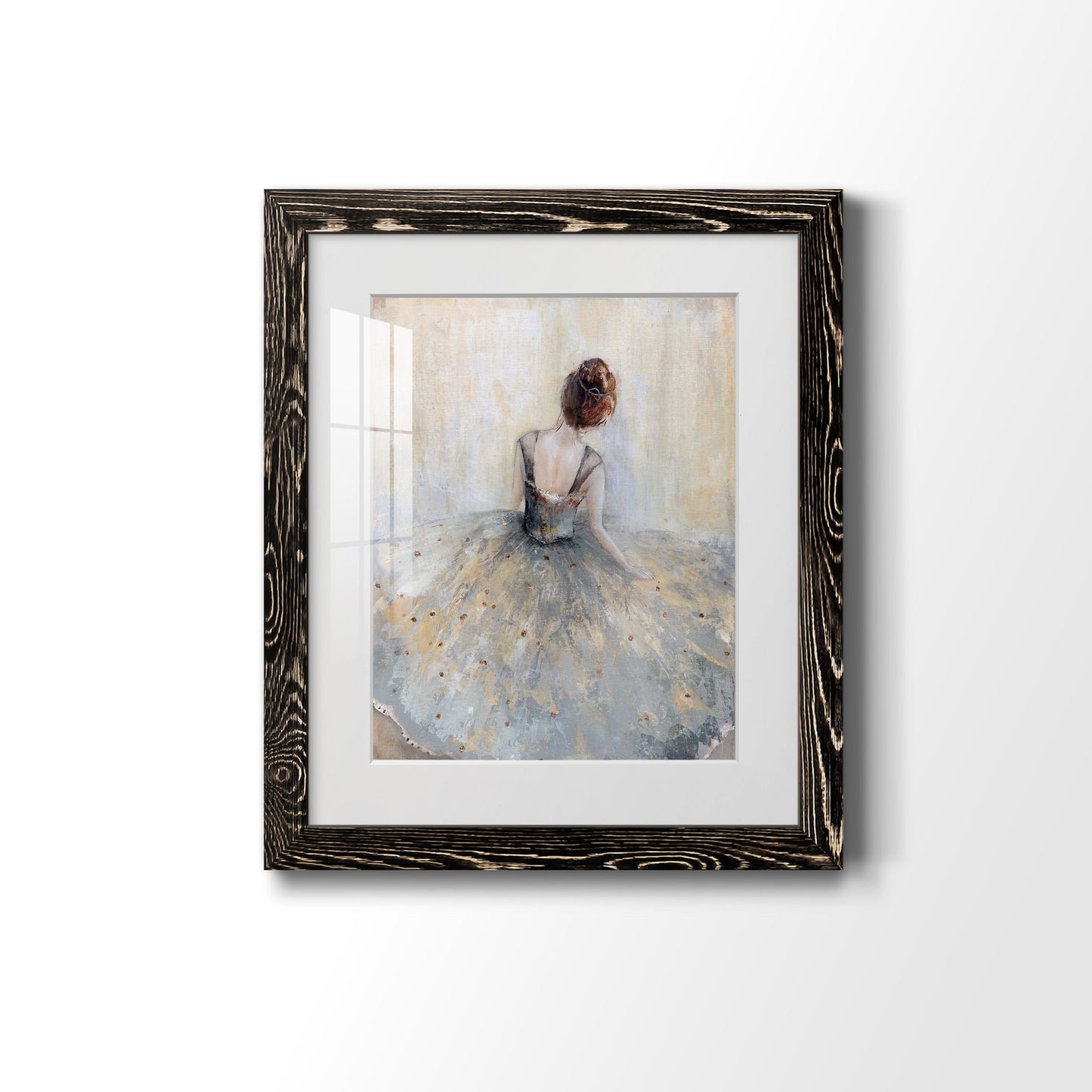 Beautiful Contemplation - Premium Framed Print - Distressed Barnwood Frame - Ready to Hang