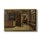 The Old Inn 'Het Loodshuis' in Antwerp, 1877 - Floater Framed Canvas Print