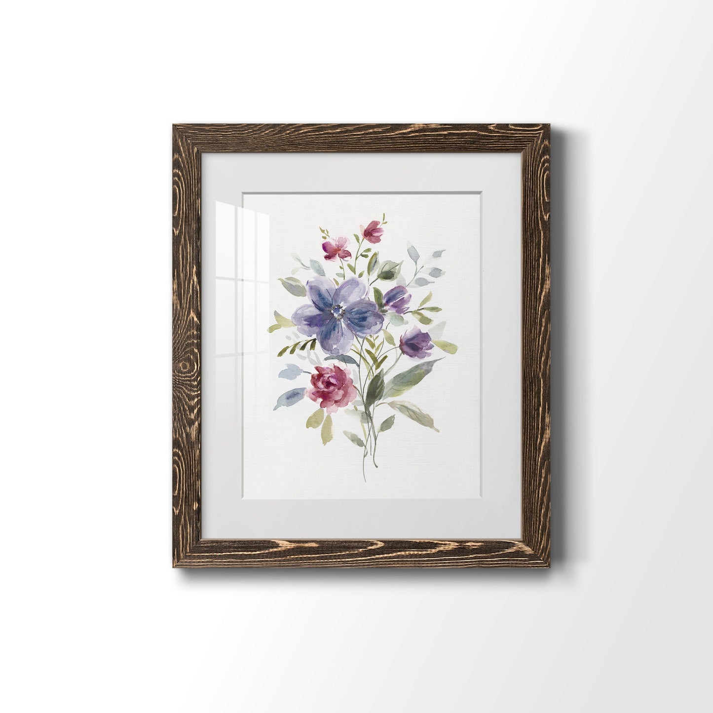 Color Variety II - Barnwood Framed Art Print