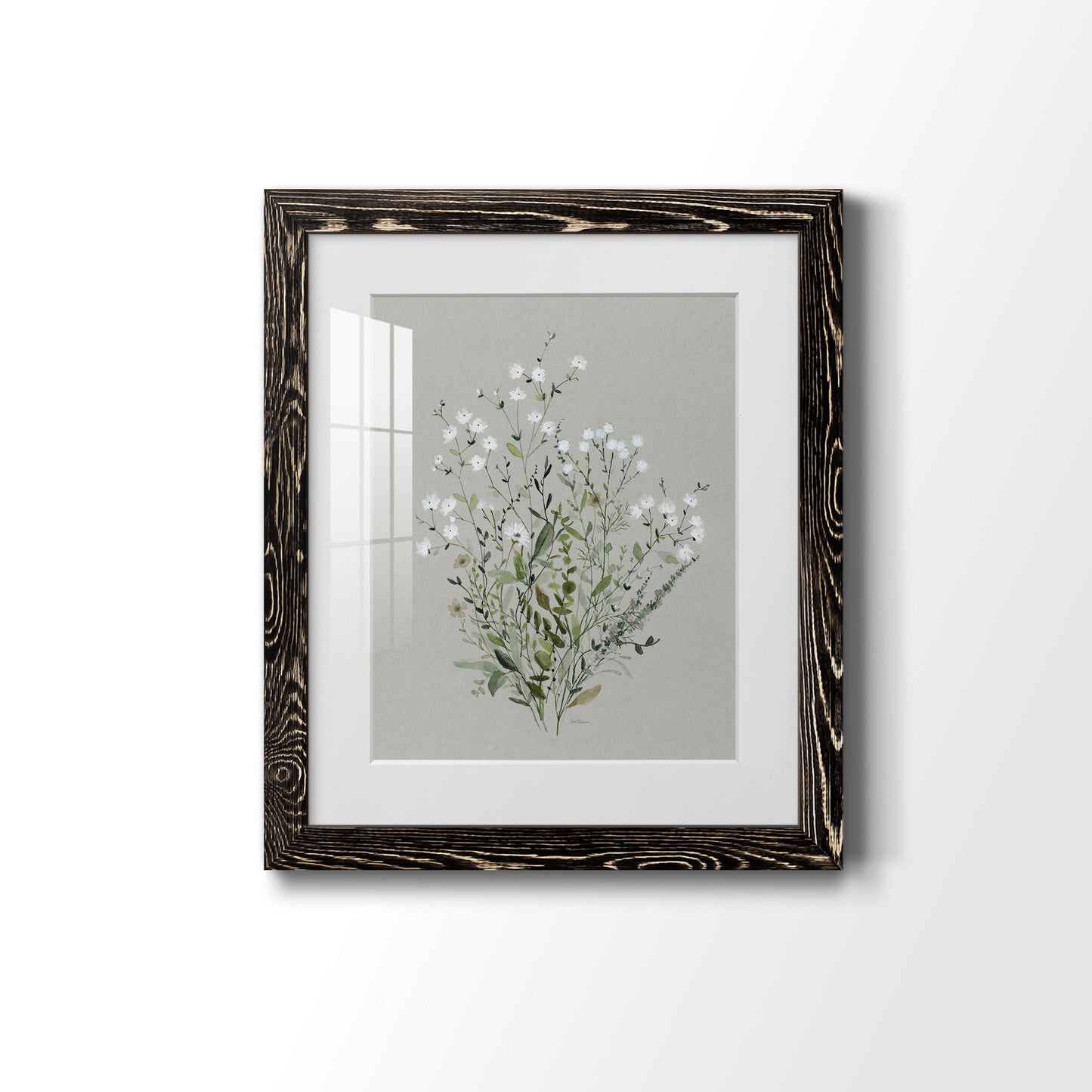 Bouquet of Grace II - Premium Framed Print - Distressed Barnwood Frame - Ready to Hang