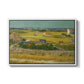 The Harvest, 1888 - Floater Framed Canvas Print