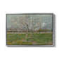 Orchard in Blossom (Plum Trees), 1888 - Floater Framed Canvas Print