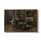 The Studio of Ferdinand De Braekeleer I, Father of the Painter, c. 1873-1885 - Floater Framed Canvas Print
