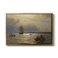 From the Inlet of Oslo, 1874 - Floater Framed Canvas Print