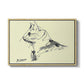 Cat (Le chat), c. 1961 - Floater Framed Canvas Print