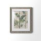 Modern Fronds II - Premium Framed Print - Distressed Barnwood Frame - Ready to Hang