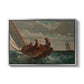 Breezing Up (A Fair Wind), 1873-1876 - Floater Framed Canvas Print
