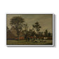 Farmhouse, c. 1865-1875 - Floater Framed Canvas Print