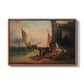 Fisherman's Family from Chioggia, 1838 - Floater Framed Canvas Print