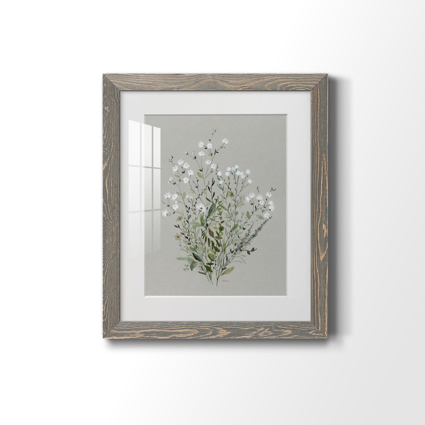 Bouquet of Grace II - Premium Framed Print - Distressed Barnwood Frame - Ready to Hang