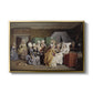 The Maternity Room (Scene from "Barselstuen"), 1845 - Floater Framed Canvas Print