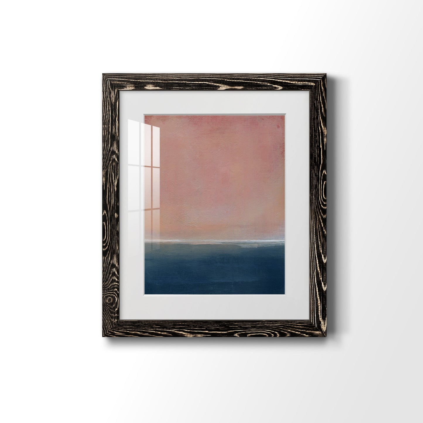 Sunset - Premium Framed Print - Distressed Barnwood Frame - Ready to Hang