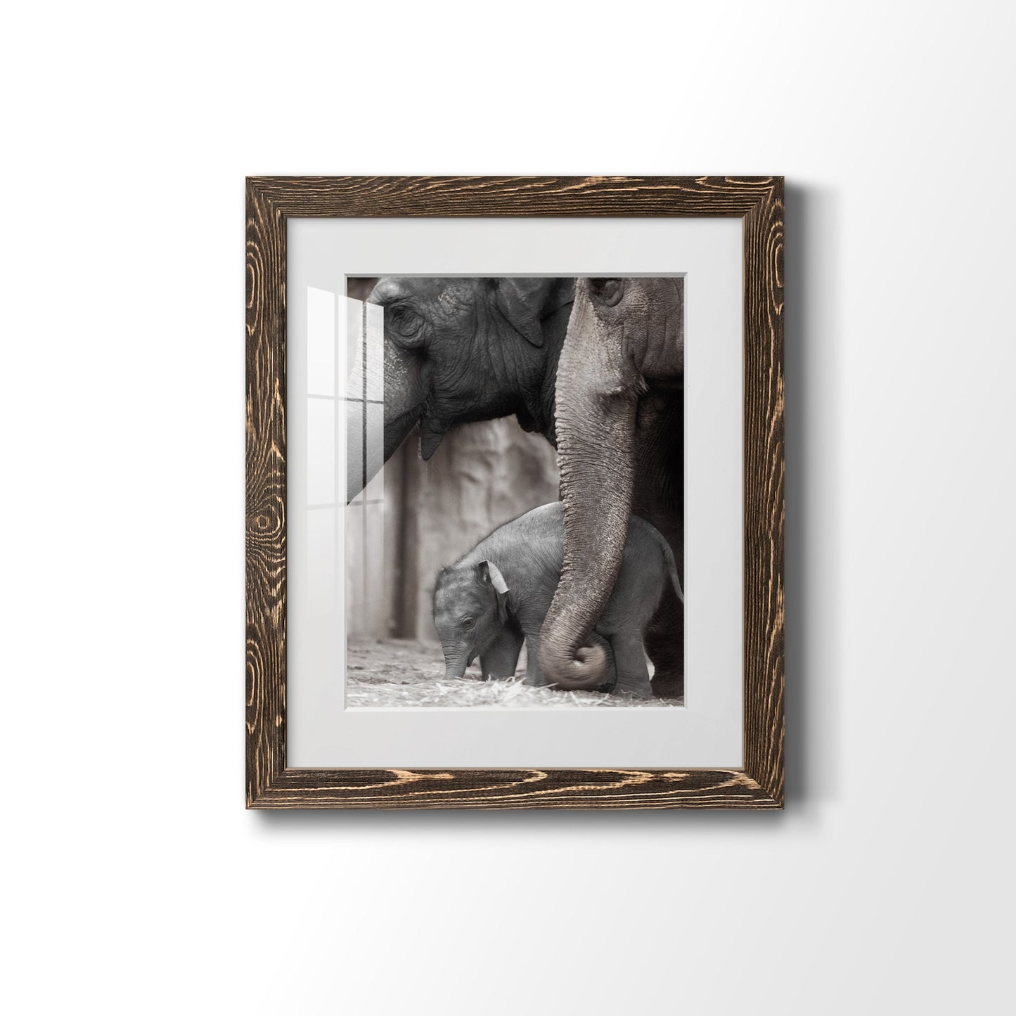 Family Moment - Premium Framed Print - Distressed Barnwood Frame - Ready to Hang