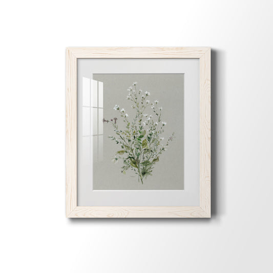 Bouquet of Grace I - Barnwood Framed Art Print