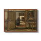 Interior of the Terninck Institution in Antwerp, 1884 - Floater Framed Canvas Print