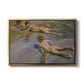 Boys on the Beach, 1910 - Floater Framed Canvas Print