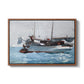 Taking on Wet Provisions, 1903 - Floater Framed Canvas Print