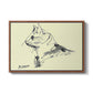 Cat (Le chat), c. 1961 - Floater Framed Canvas Print
