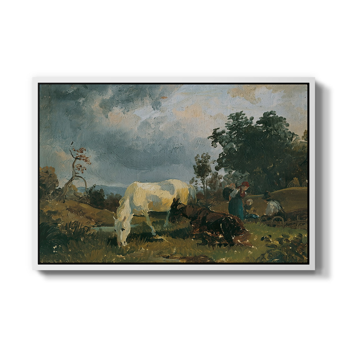 A Mold on the Heath, c. 1830 - Floater Framed Canvas Print