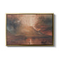Vesuvius in Eruption, c. 1817 - Floater Framed Canvas Print