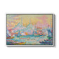 The Golden Horn, Constantinople, 1907 - Floater Framed Canvas Print