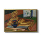 Sculpture and Persian Vase (The Bronze Figure), 1908 - Floater Framed Canvas Print