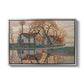 Farm near Duivendrecht, c. 1916 - Floater Framed Canvas Print