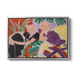The Conversation, 1938 - Floater Framed Canvas Print