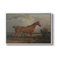 Hunter in a Landscape, 1810 - Floater Framed Canvas Print